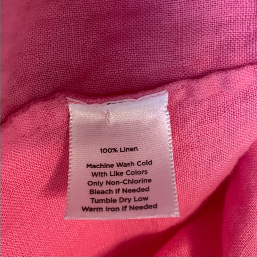 Talbots Linen Blouse - Picture 4 of 5